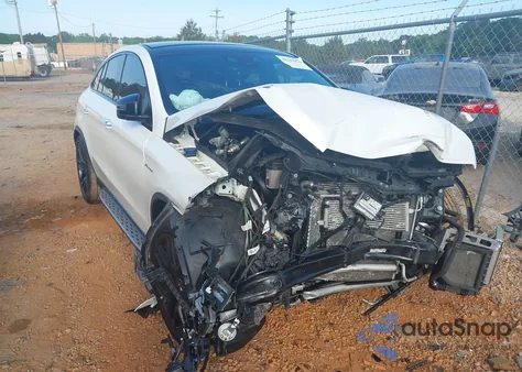 2019 Mercedes-Benz Amg Gle 63 Coupe S 4Matic z USA, uszkodzony, nr VIN 4JGED7FB8KA155027